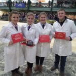 Warwickshire YFC winning Overall Carcase Team